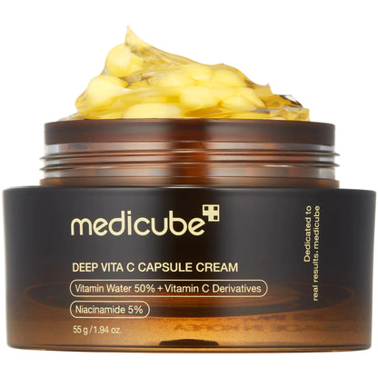 Medicube Deep Vitamin C Golden Capsules – Wrinkle & Radiance Gel (1.94 oz)