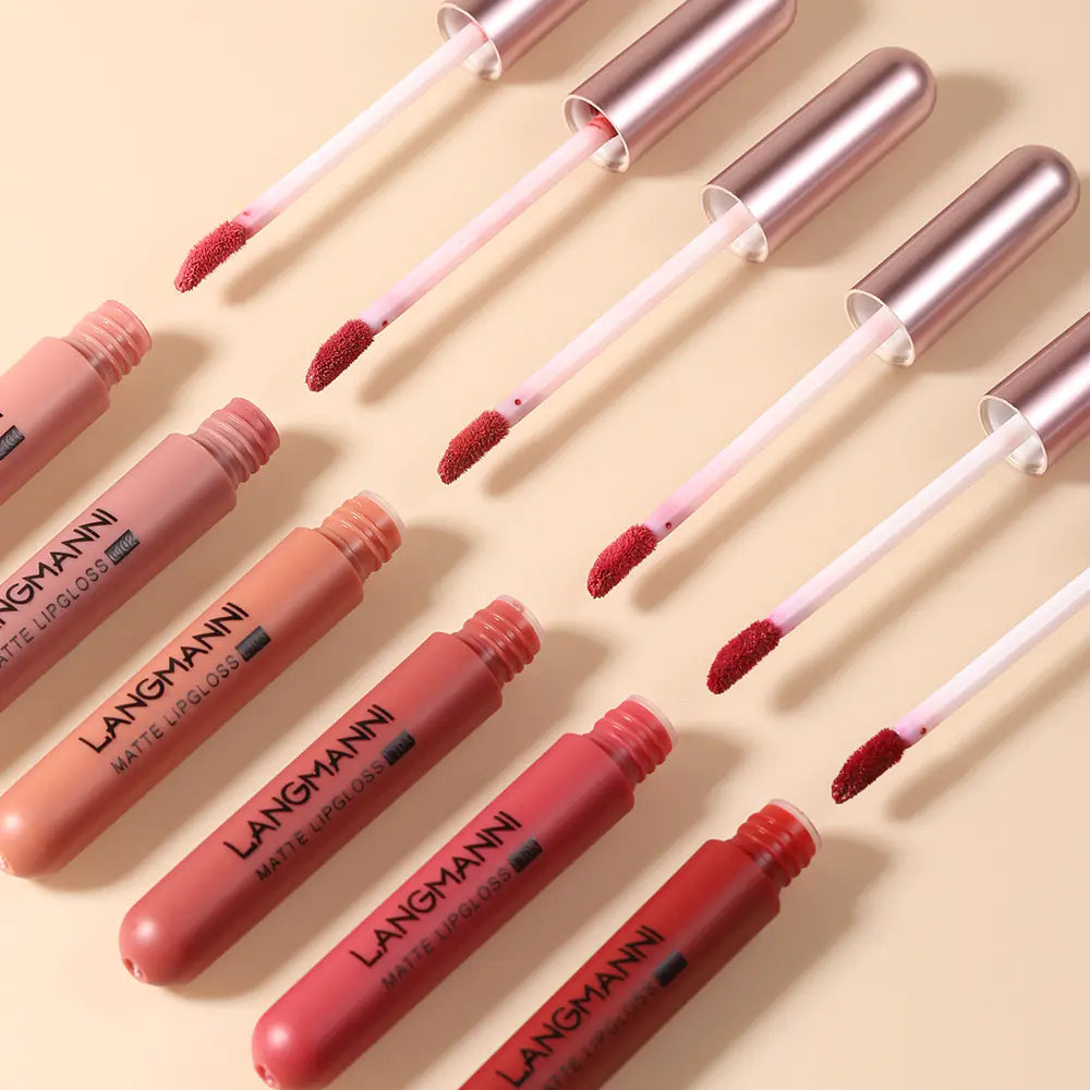 Matte Velvet Lip Gloss Set