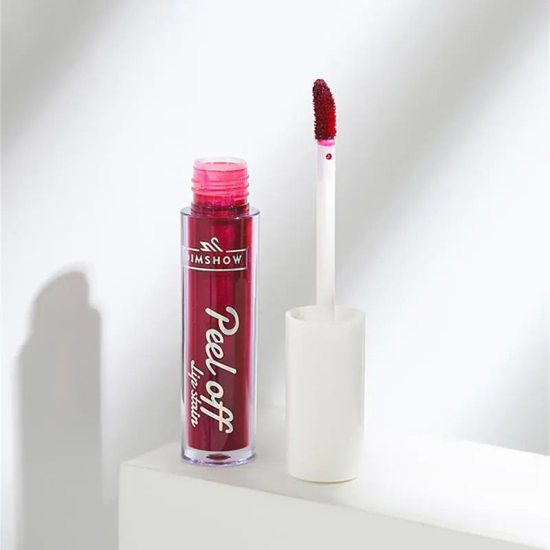 6 Colors Peel Off Lip Gloss - Waterproof Velvet Liquid