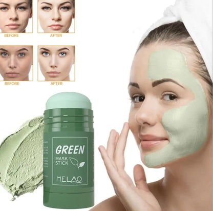 Green Tea Detox Clay Face Mask – Hydrating & Pore Cleansing (1.35oz)
