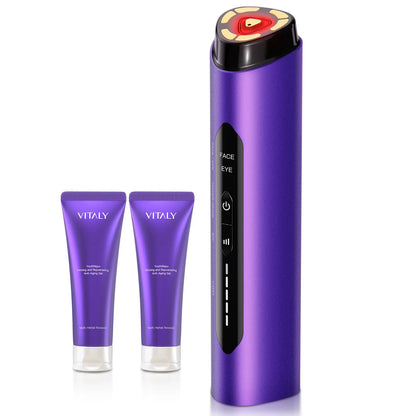 Skin Tightening, Lifting Massager & Anti-Aging 3-in-1 RF Microcurrent Facial Device